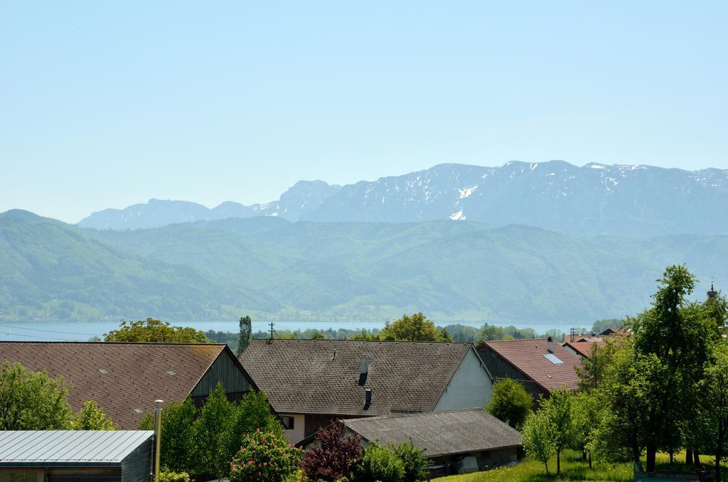 Haus Gruber Hotell Attersee Rum bild